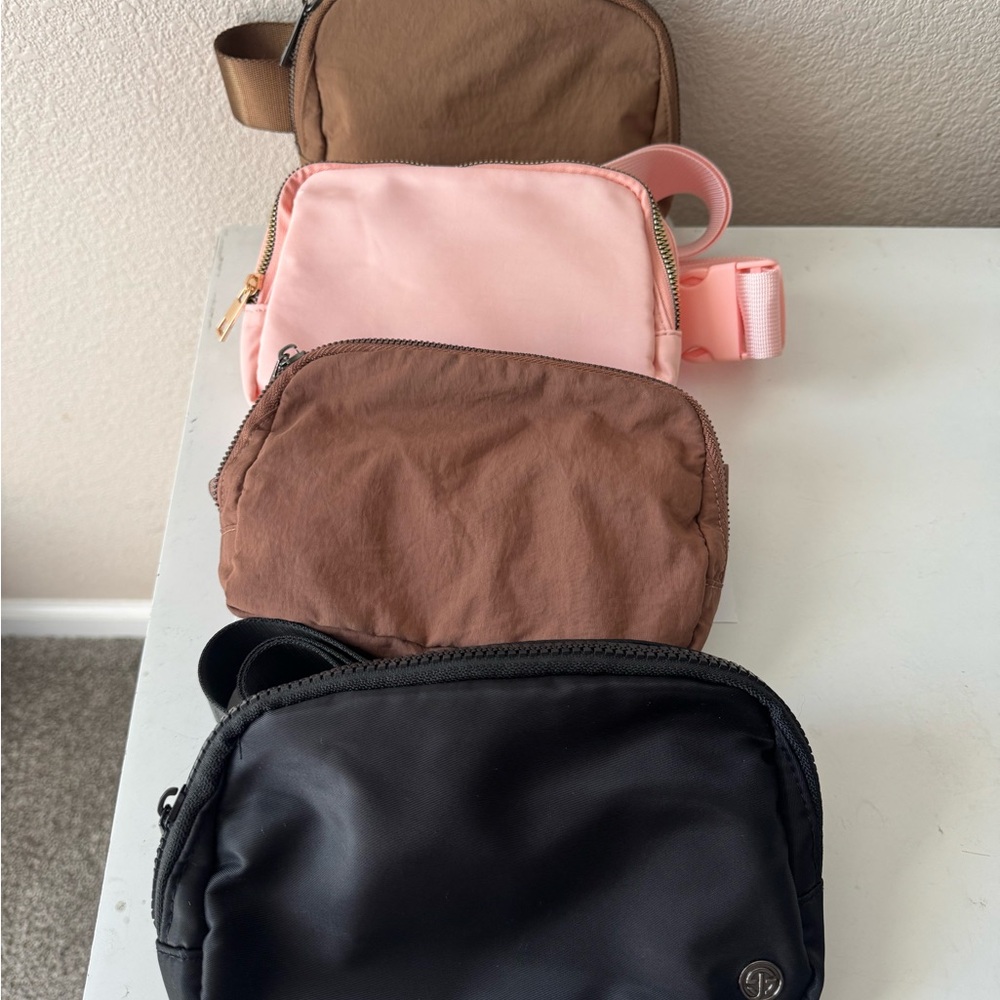Stylish Pink and Brown Women's Bag